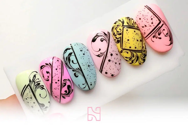 Formação Nail Art Arabescos e Cornucópias